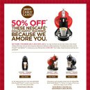 네스카페 돌체구소토 머쉰 NESCAFE DOLCE GUSTO Machines 50% 할인 이미지