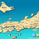 일본의 지도보기 이미지