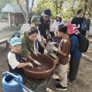 261010(토) 노천파종, 노을, 45권역, 산책로 배수로 주변 씨앗퐁당, 한국사회평화협의회 이미지