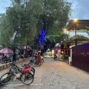 사북초등학교 자전거 정문 옆 | 길리 트라왕안 가성비 숙소 펄오브 트라왕안 수아르 디럭스 더블룸 수영장, 조식 후기