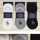 [ 정품 ]폴로 POLO 덧신ㅡ스니커즈 양말 (로고자수) 이미지