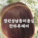 레드쿨헤어 | 창원상남동미용실 '한하루헤어' 쿨레드 염색 후기