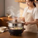 키친아트 가마솥32 라팔 후기. 통주물이라 속까지 촉촉하게 익어요