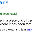 wear and tear 이미지