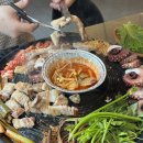 구월동맛집 상구네솥뚜껑삼겹살 돌문어삼합 식사 후기
