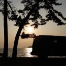 안면도수평선 이미지