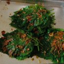 약성좋은 ♡뽕잎순과 잎 양념 입니다 이미지