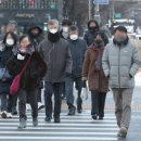 내일 전국 출근길 눈 또는 비, 한파 누그러져 평년 기온 회복 이미지