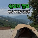 [영월 캠핑장] 쉼오지캠프 | 명당/사이트 시야 추천(하늘존 산맥존)·편의동·애견동반 후기