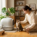 깔끄미 | 고양이 두부모래 추천: 먼지 없는 1.5mm 가는 입자, 사막화 냄새 잡는 찐 후기 (ft. 깔끄미 축복 모래)