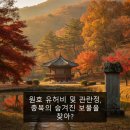 관란정 | 원호 유허비 및 관란정, 충북의 숨겨진 보물을 찾아?
