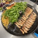 유명카센타 | 장한평 맛집 목구멍 장안점 구워주는 고깃집 미나리 삼겹살 후기