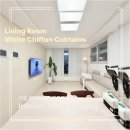 태재로 | 🌿 미앤데코 경기광주 · 역동 태전동 업체 ㅣ 태전파크자이 화이트 쉬폰 차르르 커튼 시공후기!🍃