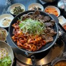 화화돼지왕갈비북한강쭈꾸미 | 용인시청 맛집 화화돼지왕갈비 🐙 점심특선 갈비쭈꾸미 정식 후기