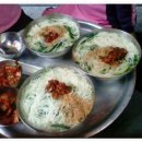 시장 국수집 이미지