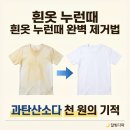 새옷만들기 | 흰옷 누런때 완벽 제거법 | 과탄산소다 하나로 새옷 만들기 (실패하는 진짜 이유와 해결책)