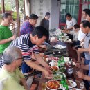 해변에서 펜션 이미지