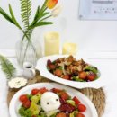 카페 브런치 요리 이미지