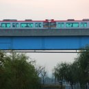 노을빛 풍경 이미지