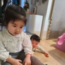 (주)우리홀푸드마트 언양점 | [육아일기] 생후 169일~171일(5개월) : 탐구하는 건우, 호기심 발생, 소파 기대서기, 전투 배밀이, 누나...