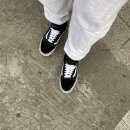 다운정 | [내돈투어] 반스 올드 스쿨 플랫폼 블랙/ 230 사이즈팁 /솔직후기/착샷/ 내돈내산