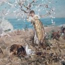 개울가에 빨래터 | <클림트와 리치오디의 기적: 이탈리아 리치오디현대미술관 컬렉션> 마이아트뮤지엄 "들판에서의 삶과...