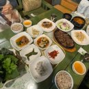 해들마을 버스정류장 | [일산]부모님과 함께 가기 좋은 건강한 한정식 맛집-“잎새”/솔직후기/쌈밥/일산한정식