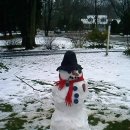 눈사람 이미지