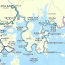 남해안 걷기 여행코스 공모전 여행코스 제안 이미지