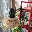 라탄 전등갓 짜기 이미지