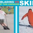 Skiing Vs Rollerblading 이미지