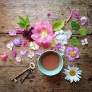 꽃과커피 이미지