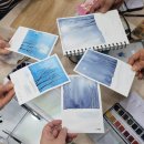 취미 수채화교실 이미지