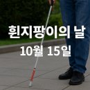 [시민공감교육] 시각장애인에 대한 이해 및 체험(흰지팡이 보행 체험) | 흰지팡이의 날 — 보이지 않는 세상을 향한 용기와 존중의 상징