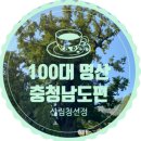 충청남도에만 있는 100대 명산