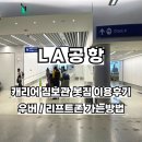 브리들리 | [공지] [LA공항] 캐리어 짐보관 봇짐 이용후기, 픽업장소 / 입국장 식사가능한 곳 / 우버,리프트 타기