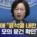 ﻿추미애 긴급 기자회견 &#34;윤석열 내란 사전 모의 문건 확인&#34; (2024.12.08/뉴스특보/MBC) 이미지