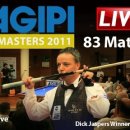 2011 AGIPI Billiard Masters 2차 예선 : 11월 25~27일 이미지