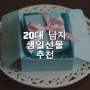 20대 남자 생일선물 추천, 3만원부터 30만원까지 가격대별 정리