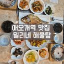 밀리네해물탕 | 애오개역 맛집, 밀리네 해물탕 진수성찬 솔직 후기