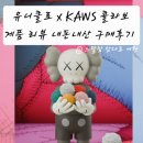 카우스 | 유니클로 kaws 카우스 콜라보 내돈내산 구매 후기