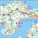 사량도 지리산 등산로 전경-①﻿(삼천포항~사량도 내지항 일출 전경, 사량도 지리산 등산지도, 등산코스 포함) 이미지