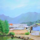 캔버스에 유화 이미지