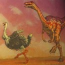 다리가셋날개가셋3.3치킨 | [고생물] 백악기의 귀염둥이 수각류, 가장 빨랐던 공룡 오르니토미무스에 대해 알아보자♪ (부록...