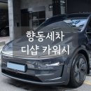 카워시 180 | 향동세차 디샵 카워시, 테슬라 주니퍼 첫 세차후기 새차로 태어남!
