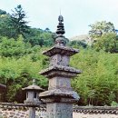 남원 실상사 백장암 석등 이미지