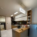 불당우방아이유쉘트윈팰리스아파트 | [천안 인테리어] 천안 불당트윈팰리스 63평형 주방인테리어 l 웜컬러와 우드의 조화는 항상 정답!