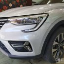 고양시 덕양구 행신동 XM3 석회물 낙숫물 시멘트물 떨어진 흐른 마른 자국 제거 아파트 주차장 배상책임 보험처리 이미지