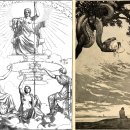 그리스 로마 신화 운명을 주관하는 다섯 여신 아난케(네케시타스) 아트로포스(모르타) 라케시스(데키마) 클로토(노나) 튀케(포르투나) 이미지