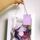 프리저브드 플라워 | 너는꽃 시들지않는꽃 연핑크라벤더드림 프리저브드플라워 꽃다발배달 후기